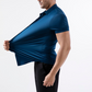 Herren Kurzarmhemd aus 4-Wege-Stretchgewebe