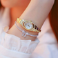 ⌚Damen-Armbanduhr mit Strasssteinen💎