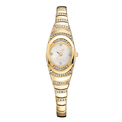 ⌚Damen-Armbanduhr mit Strasssteinen💎
