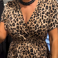 🌸Modisches Maxikleid mit Leopardenmuster für Damen