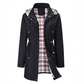 Wasserdichte lange Trenchcoats mit Kapuze für Damen