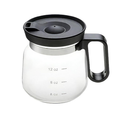 💕49% RABATT ☕16 Oz Glas Kaffeebecher - Kaffeekanne Stil