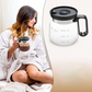 💕49% RABATT ☕16 Oz Glas Kaffeebecher - Kaffeekanne Stil