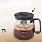 💕49% RABATT ☕16 Oz Glas Kaffeebecher - Kaffeekanne Stil