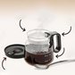 💕49% RABATT ☕16 Oz Glas Kaffeebecher - Kaffeekanne Stil