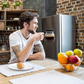 💕49% RABATT ☕16 Oz Glas Kaffeebecher - Kaffeekanne Stil