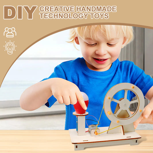 🎁Heißer Verkauf 50% Rabatt🔥🧩DIY Kreatives Technik-Spielzeug – Bauen & Lernen mit elektronischen Komponenten, spannendes MINT-Lernspiel für Kinder