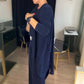 ⏳ Wochenend-Special ⏰Elegantes 3-teiliges Set aus Longline-Cardigan, Top und Hose💞