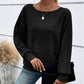 💗Lockere, bequeme Bluse mit horizontalen Streifen