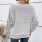 💗Lockere, bequeme Bluse mit horizontalen Streifen