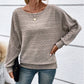 💗Lockere, bequeme Bluse mit horizontalen Streifen