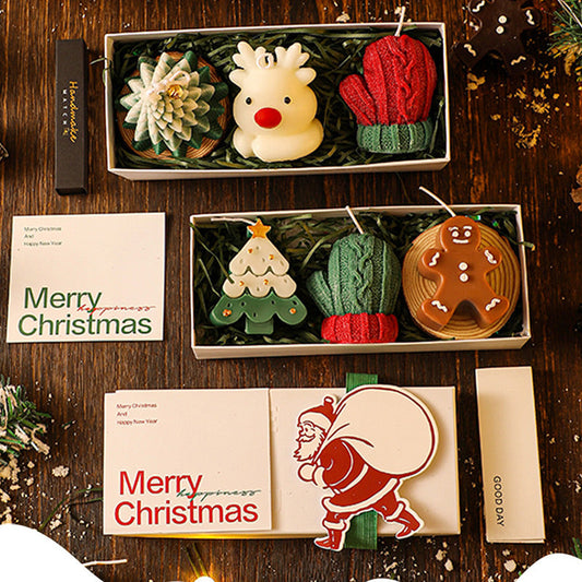 🔥Solange der Vorrat reicht 40 % Rabatt!🎉Weihnachts-Duftkerzen-Geschenkset
