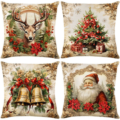 🎄🔥Weihnachtsaktion 50 % RABATT🔥Niedrige Weihnachtsdruck Kissenbezug