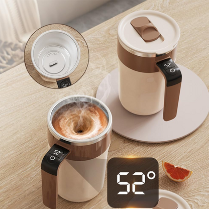 Intelligente selbstrührende Kaffeetasse