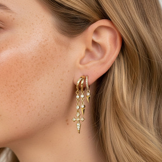 🎊50 % Rabatt⏰Stylisches Ohrring-Set für Damen