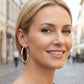 🚨Letzter Tag! 65% REDUKTION💎Diamantgeschliffene Creolen für Damen💖