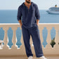 📢📢59 % Rabatt!! ⏰Herren Kapuze Casual Loose Top & Hose 2-teiliges Set