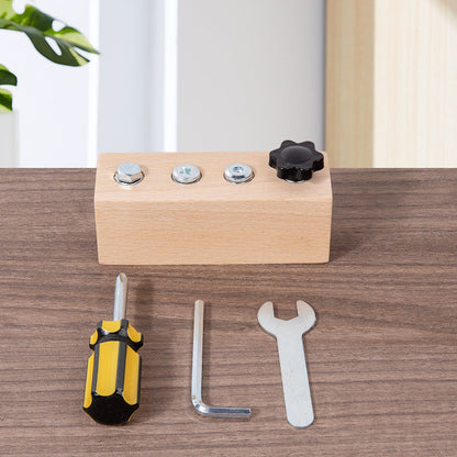 🔥Solange der Vorrat reicht 40 % Rabatt!🎉Pädagogisches Schraub-Activity-Board – Feinmotorik & logisches Denken kinderleicht entwickeln🧠✨ Lernspielzeug Nr.1