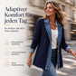 🔥Heißer Verkauf 50% Rabatt🧥Lässiger Chic für jeden Tag – Gerippte Strickjacke mit Deni