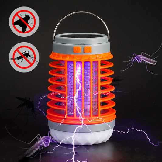 ✨Letzter Tag 49% Rabatt - Multifunktionale Solar Camping Mosquito Killer Lampe